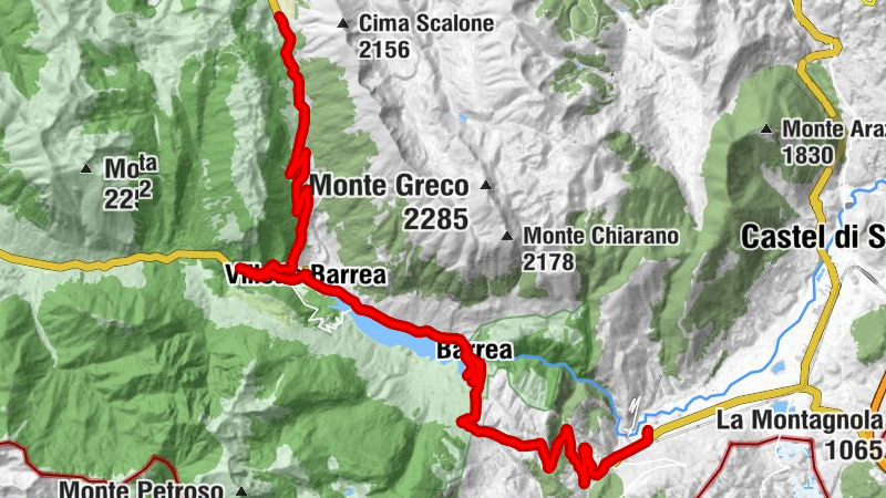 Alfedena - Barrea - Trattoria Taverna Del Lago - Passo Godi