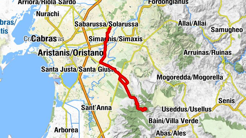 Solarussa - Tiria - Mitza Sa Figu