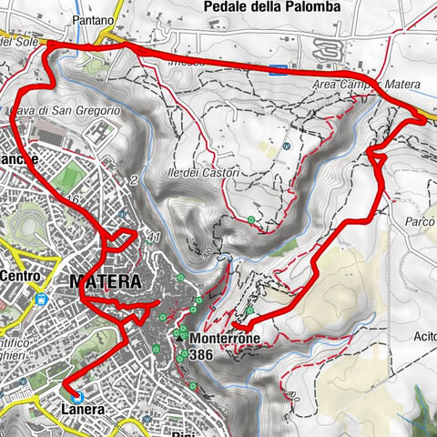 Lanera - San Vito - Santa Lucia - Matera Sud