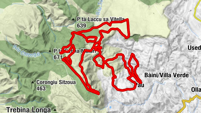 Chiesa di San Giorgio - Roia Menta - Pranu sa Mesa - Pau