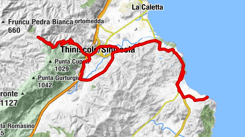Il Moletto - Comino Rosso - Thiniscole/Siniscola - Chiesa di Sant'Efisio