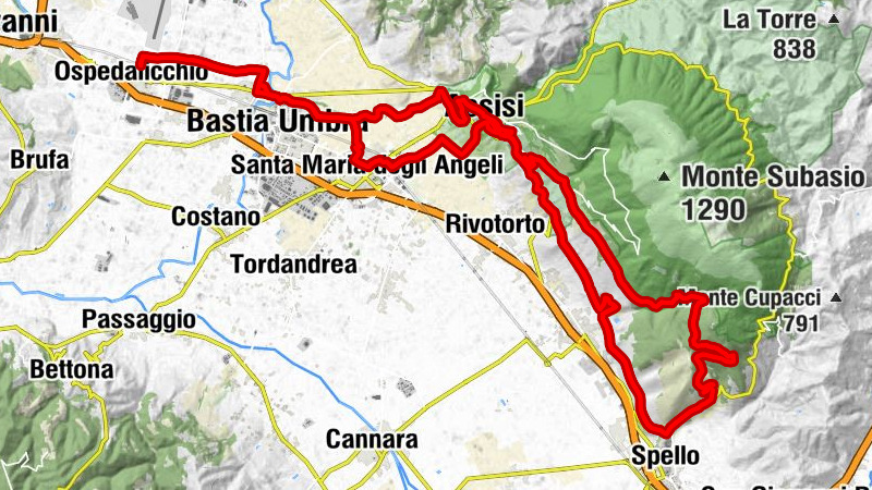 Ospedalicchio - Basilica di Santa Chiara - Oratorio di San Francesco piccolino - Chiesa Nuova