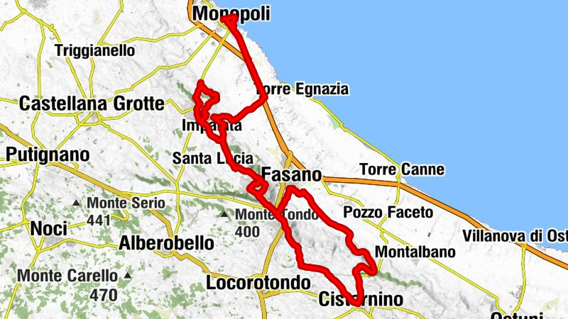 Monopoli - Chiesa di Sant'Antonio - Chiesa di San Francesco d'Assisi - Chiesa del Monte