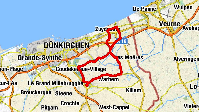Ghyvelde - À l'Estaminet des Dunes - Église Saint-Nicolas - Zuydcoote