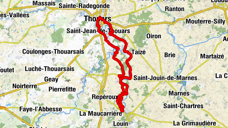 Thouars - Église Saint-Pierre - Église Saint-Médard