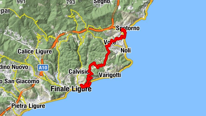 Spotorno-Noli - Chiesa di San Pietro - Finale Ligure - Chiesa di Sant'Antonio al Monte