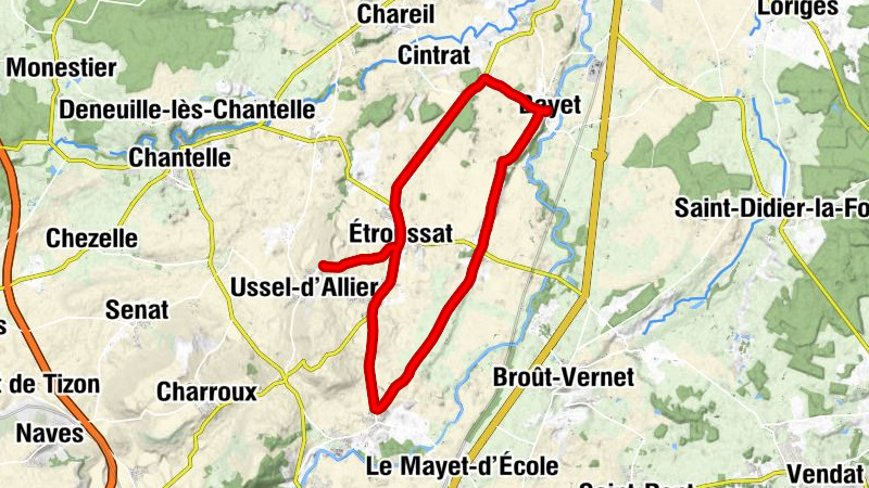 Bayet - Barberier - Saint-Germain-de-Salles - Église Saint-Georges