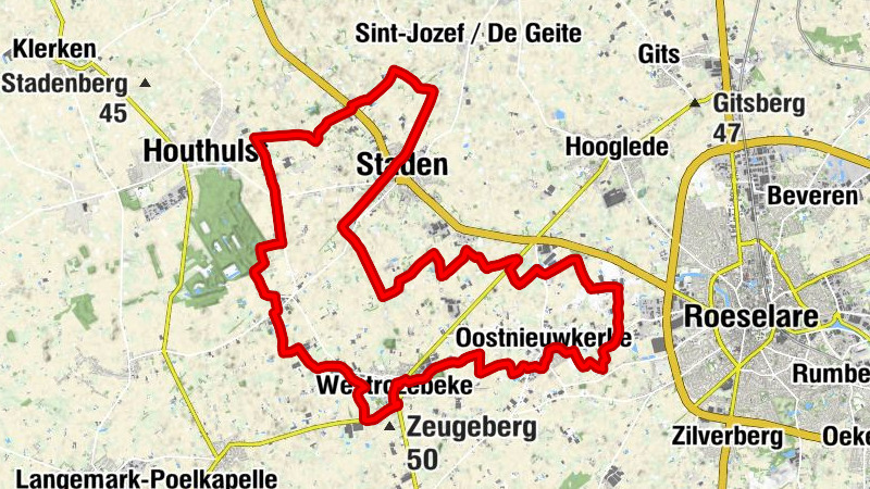 De 5 Wegen - Sint-Baafskerk - Joske - Staden