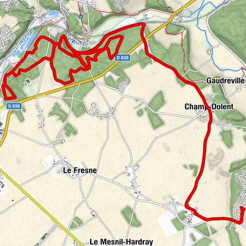 Orvaux - Le Boshion - Champ-Dolent