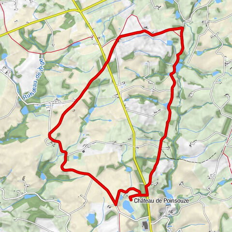 Boussac-Bourg - Villemaury - Le Grand Bougnat - Bel Air