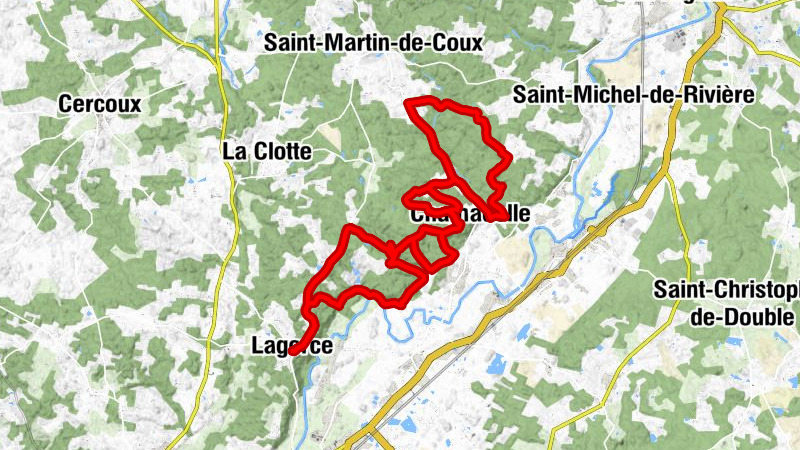 Lagorce - La Viaude - La Piolle - Église Saint-Pierre