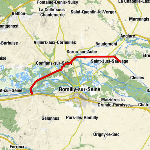 Crancey - L'Esserbelin - Marcilly-sur-Seine