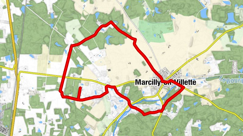 Marcilly-en-Villette - La Valiniere - Église Saint-Étienne