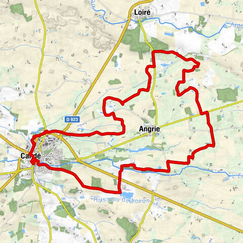 Candé - Montlambert - Les Erdres Gaudinières - La Marchandaie