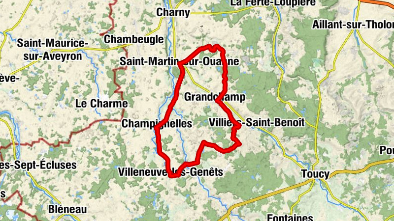 Église Notre-Dame - Église Saint-Martin - Église Sainte-Colombe - Villeneuve-les-Genêts