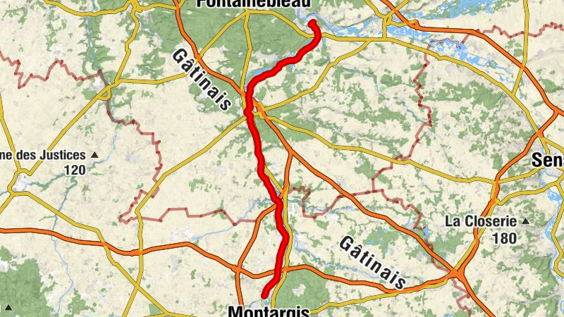 Saint-Mammès - Les Mottes - Moret-Loing-et-Orvanne - Nemours