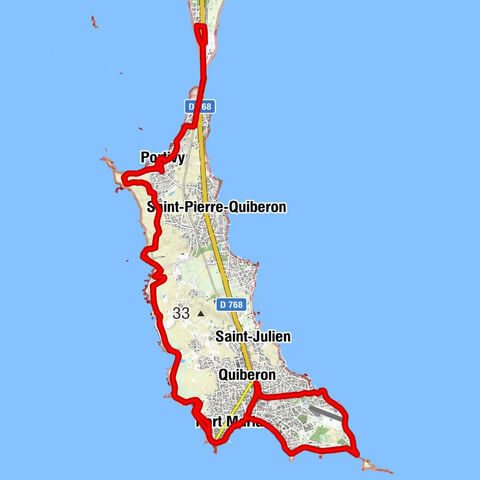 Quiberon - Les Mouettes - Chapelle Notre-Dame de Penthièvre