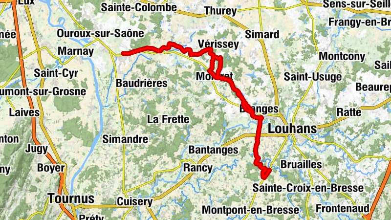 La Chapelle-Naude - La Chaigne - La Perdricière - Les Tremblets
