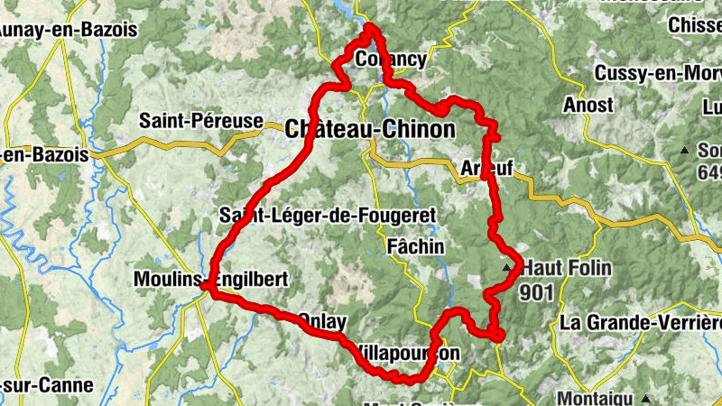 La Ville - Église Saint-Pierre - Chalet de Préperny - Moulins-Engilbert