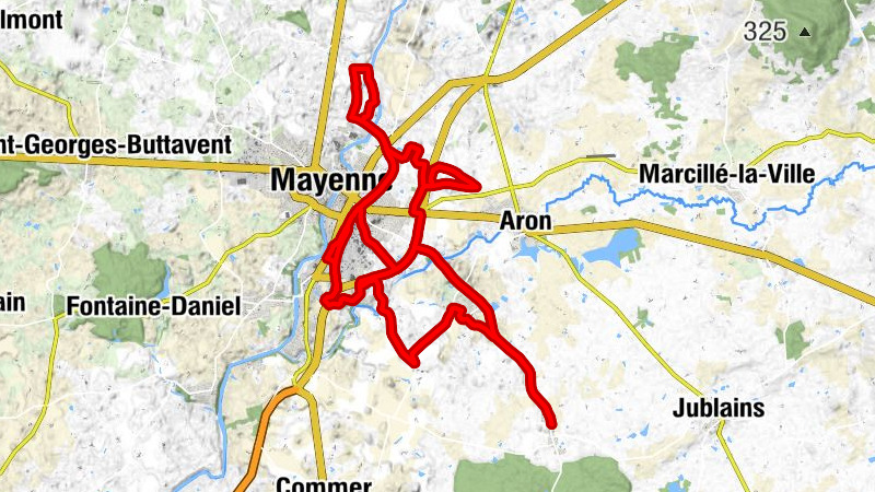 Belgeard - La Foucaudière - Vieux-Belgeard - Mayenne