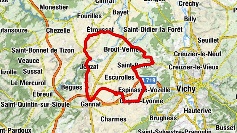 Mazerier - Église Saint-Saturnin - Église Saint-Mayeul-et-Saint-Pont - Monteignet-sur-l'Andelot