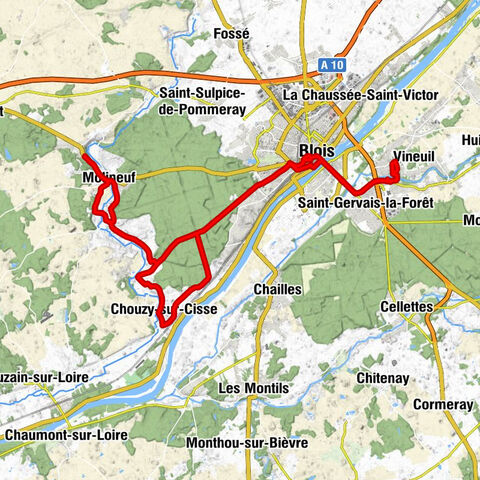 Orchaise - Église Saint-Martin - Église Saint-Vincent-de-Paul