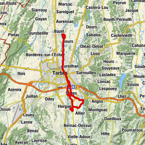 Barbazan-Debat - Salles-Adour - Tarbes - Église de l'Assomption