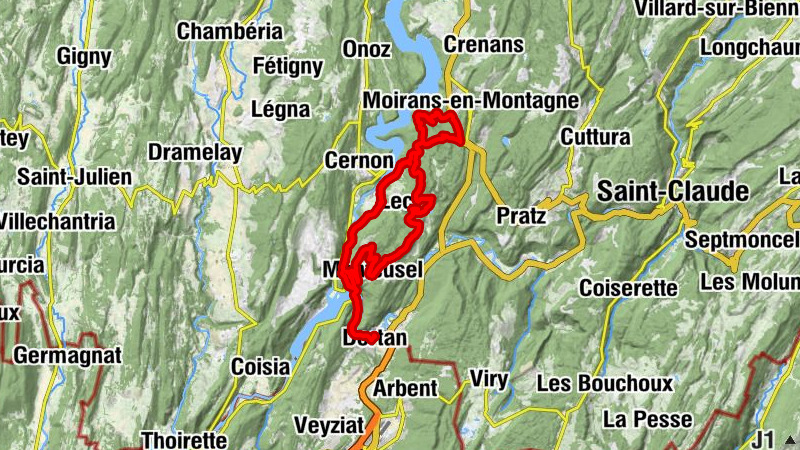 La Cité - Dortan - Uffel - Le Pont de Chancia