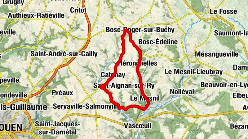 Buchy - Héronchelles - Église Sainte-Croix - Église Saints-Pierre-et-Paul