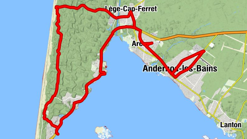 Plein Sud - Andernos-les-Bains - Chapelle Notre-Dame-des-Pins - Les Arcs du Page
