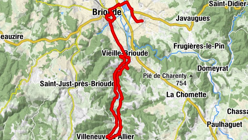 Fontannes - Brioude - Vieille-Brioude - Église Sainte-Anne