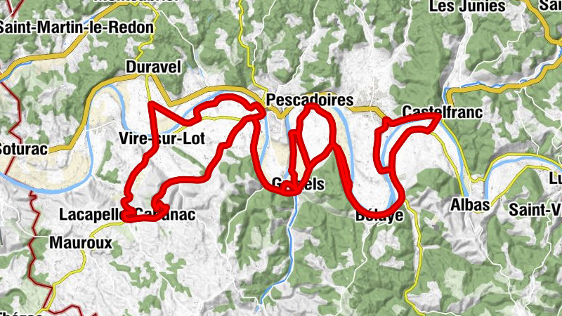 Lacapelle-Cabanac - La guinguette - Église Saint-Hilaire - Église Saint-Laurent