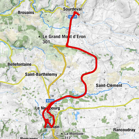 Chez Yo - Sourdeval - Collégiale Saint-Evroult - Église Saint-Hilaire