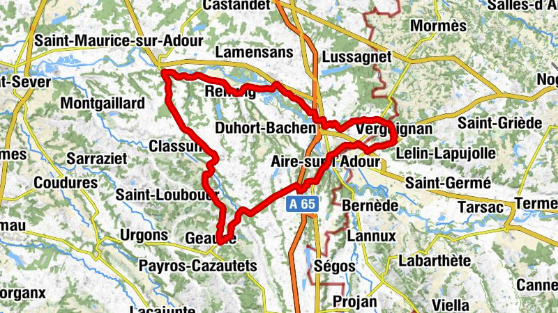 Vergoignan - Église Sainte-Eugénie - Église Sainte-Quitterie - Église Saint-Germain