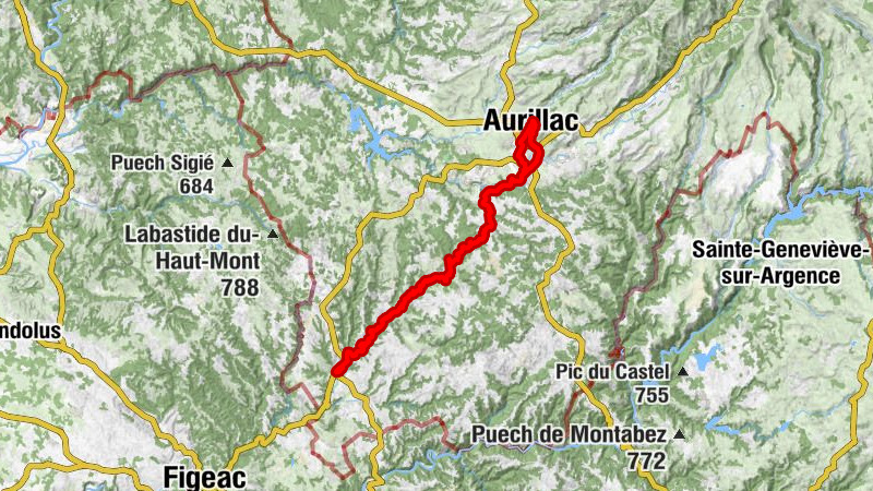 Aurillac - Chapelle Notre-Dame - Abbatiale Saint-Géraud - La Mangoune