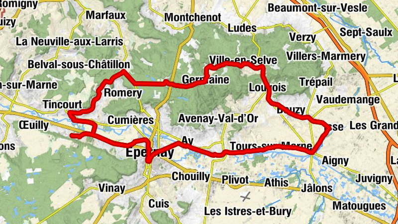 Boursault - Église Saint-Pierre et Saint-Paul - Église Saint-Réol - Église Sainte-Croix