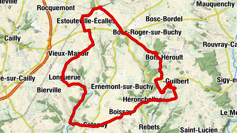 Montérolier - Buchy - Église Notre-Dame-de-la-Nativité - Chapelle Sainte-Austreberthe - Église Saint-Clair