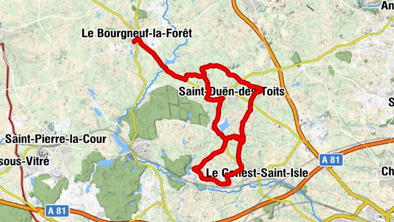L'Alica - La Chaîne - Église Saint-Laurent - Le Bourgneuf-la-Forêt