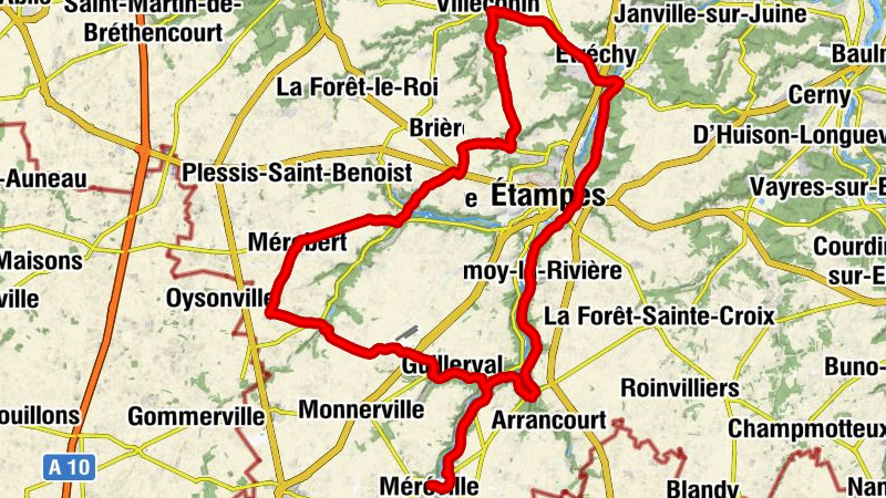 Méréville - Église Saint-Gervais et Saint-Protais - Église Saint-Médard - Église Saint-Hilaire
