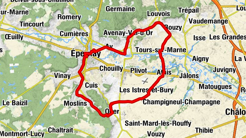 Avize - Église Saint-Rémi - Église Saint-Trésain - Église Saint-Hilaire