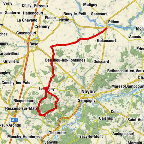 Ham (Somme) - La Tradition - Église Saint-Jean-Baptiste - Église Saint-Martin