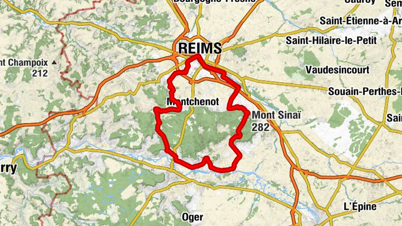 Avenay-Val-d'Or - Église Saint-Rémi - Église Saint-Martin - Mont Sinaï