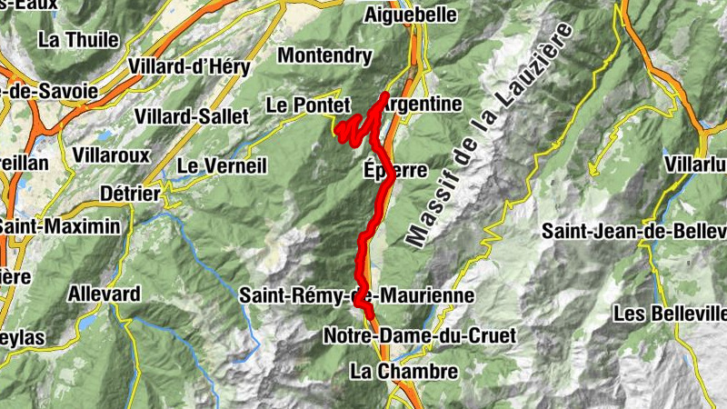 Saint-Rémy-de-Maurienne - Le Pontet - Chapelle Notre-Dame de la Salette - Église Saint-Georges