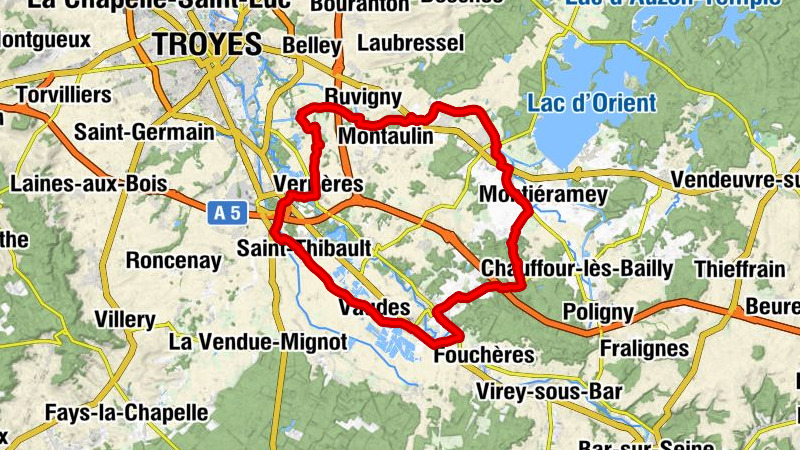 Saint-Thibault - Église Saint-Pierre - Église Saint-Loup - Église Saint-Thibault