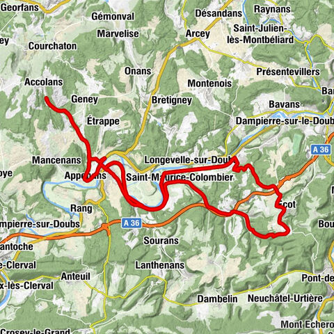 Mancenans - Église Saint-Nicolas - Église Saint-Léger - Église Saint-Vit