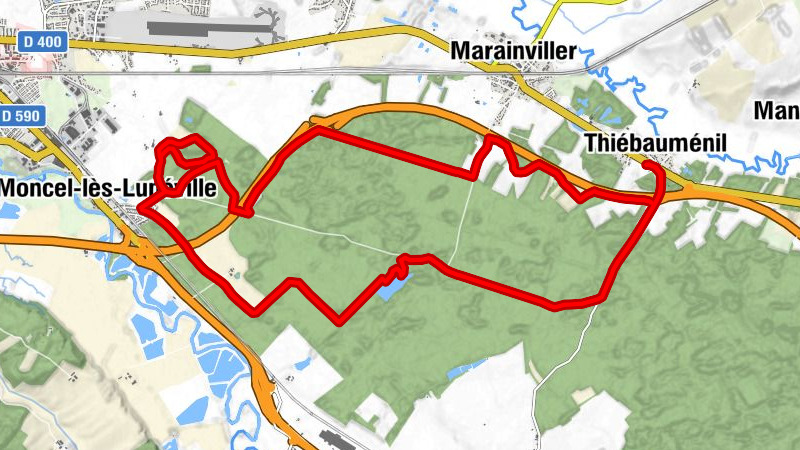 Thiébauménil - Le Péché Mignon - Prés des Roseaux - Moncel-lès-Lunéville