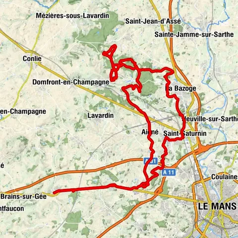 Coulans-sur-Gée - Le Relais - Église Saint-Gervais et Saint-Protais - Église Saint-Mamert