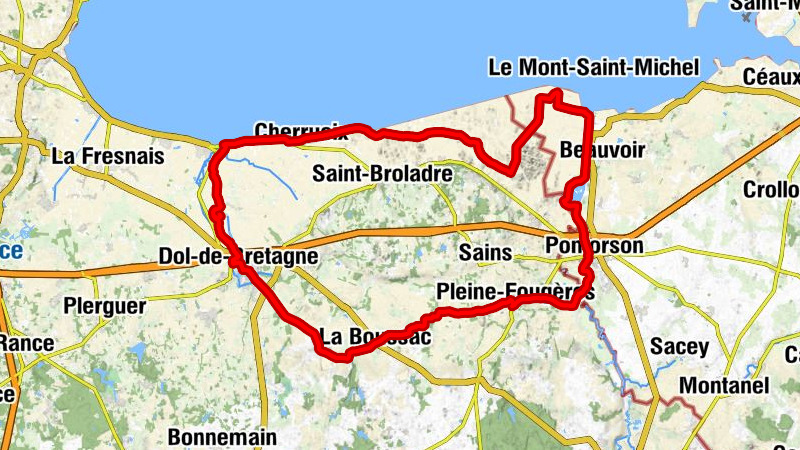 Pleine-Fougères - Église Saint-Pierre - Mont Dol