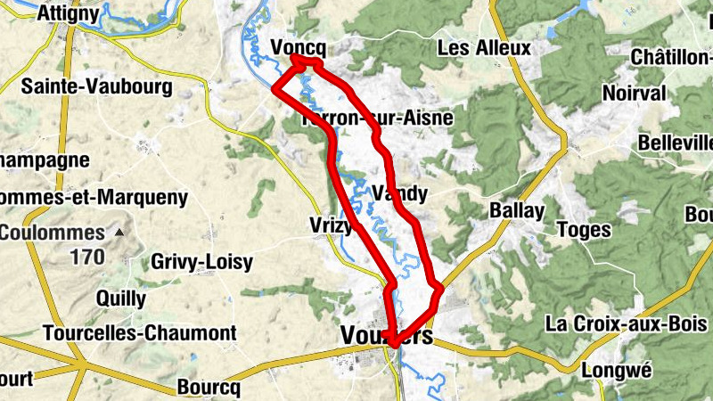 Vouziers - Église Saint-Maurille - Église Saint-Remi - Église Saint-Julien