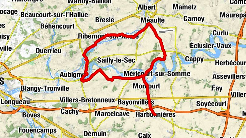 Harbonnières - Église Saint-Fuscien et Saint-Gentien - Église Saint-Médard - Église Saint-Vaast